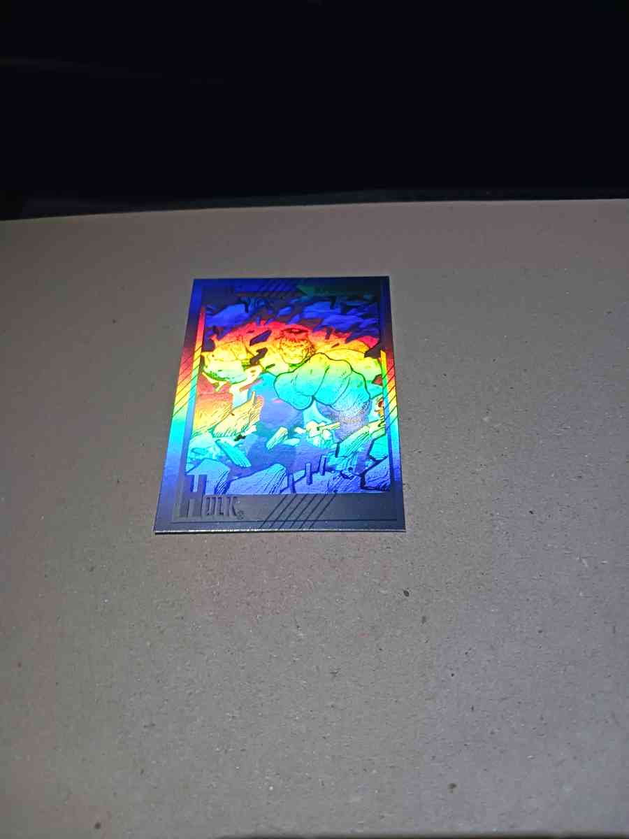 5 hologram 1991 marvel cards - Columbia, Tennessee - FleaMarketBay