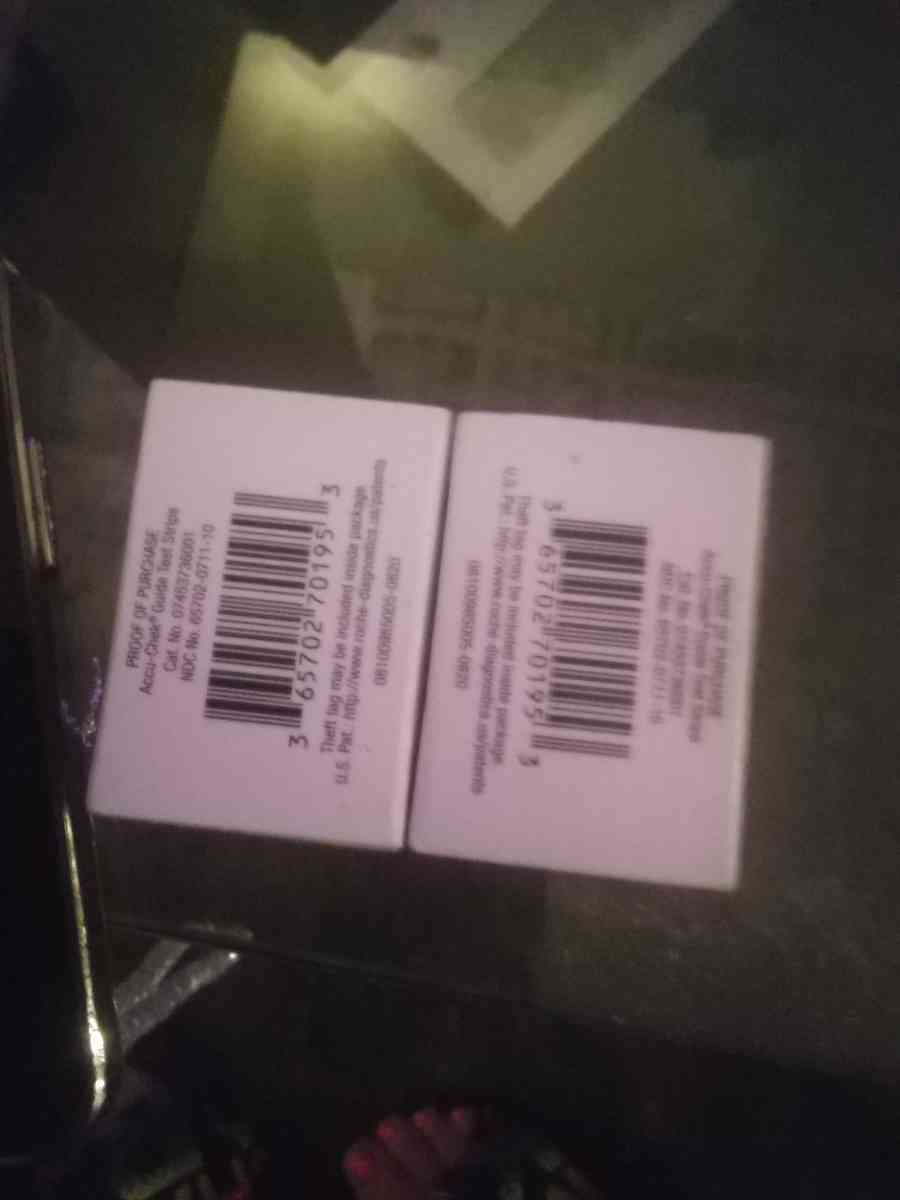 2 Brand New Boxes of AccuChek Guide 50ct Test Strips - Denver, Colorado - FleaMarketBay