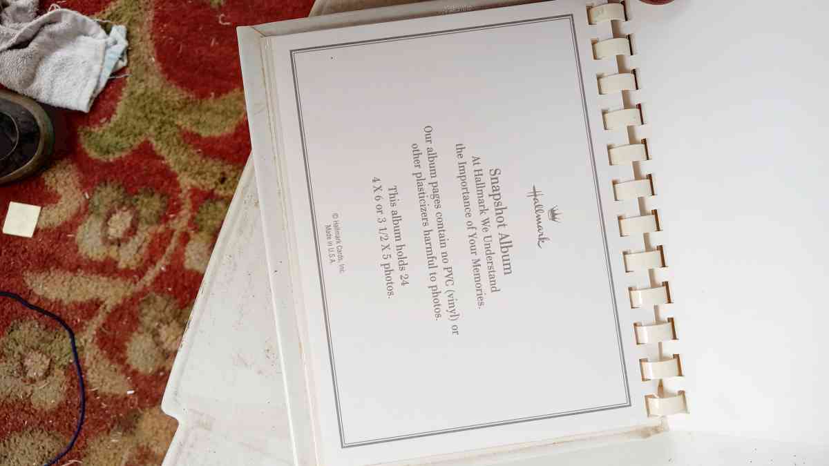 Grandmas Show and Tell Baby Photo Album - Manteno, Illinois - FleaMarketBay