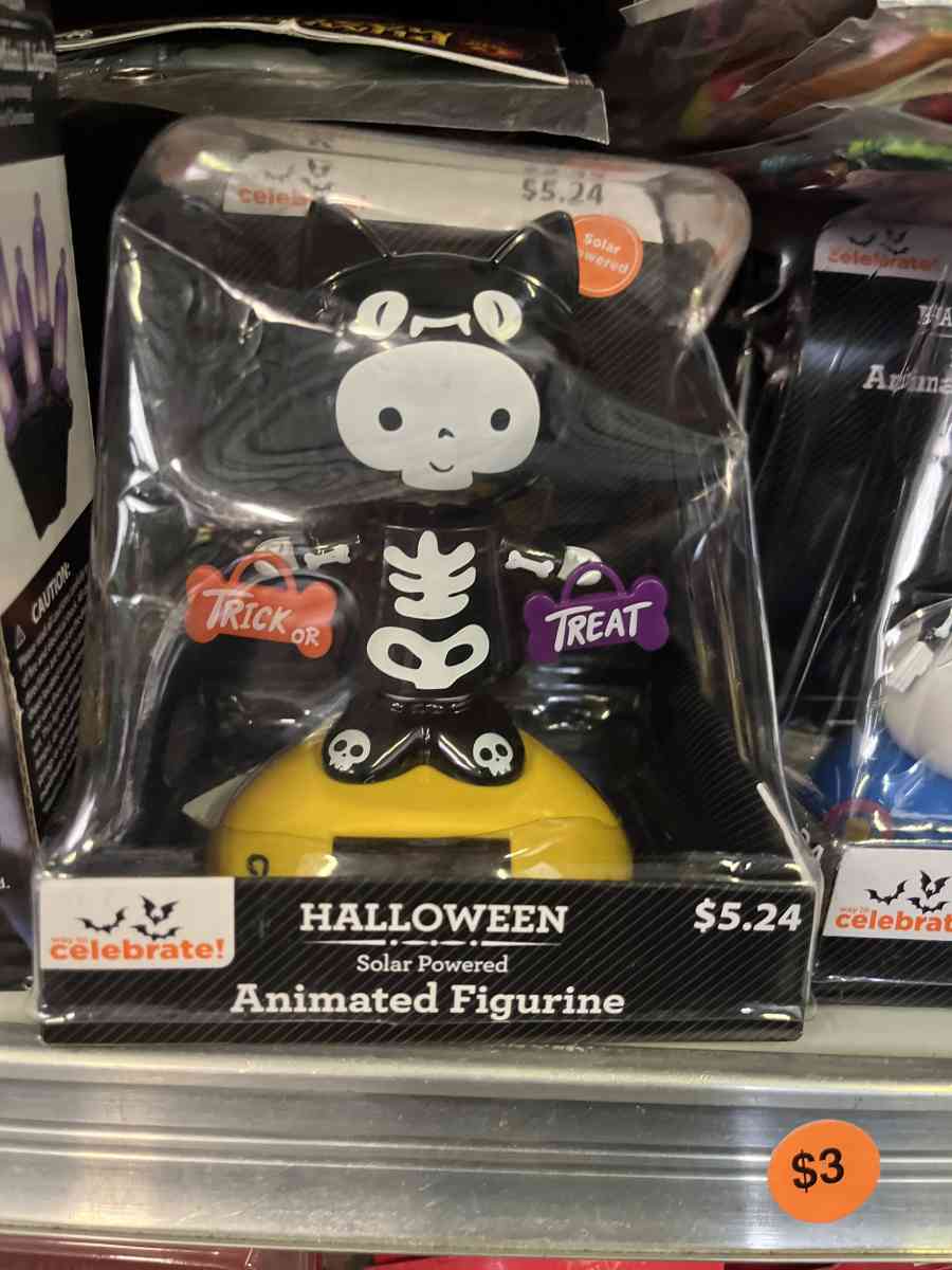HALLOWEEN Solar Powered Animated Figurine - Stuart, Florida - FleaMarketBay