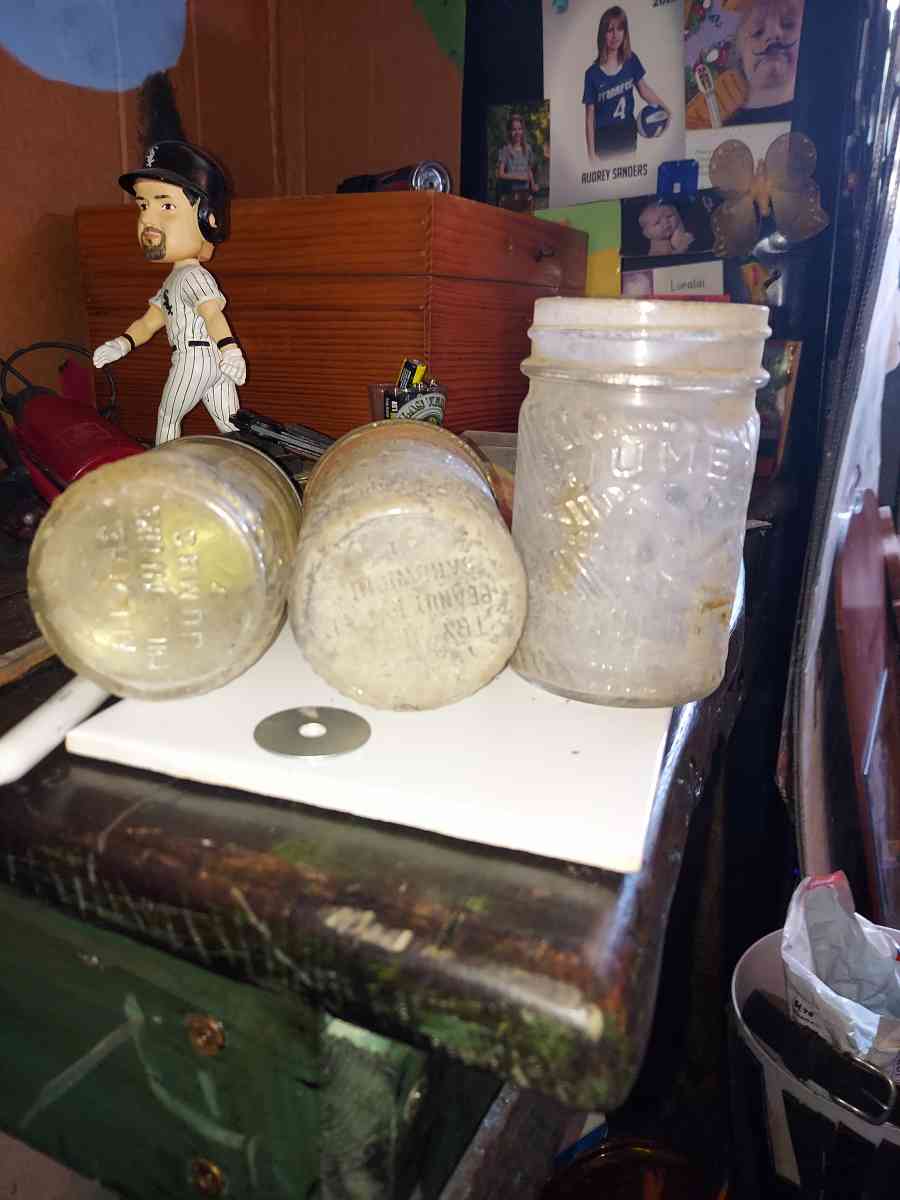 Jumbo peanut butter jars