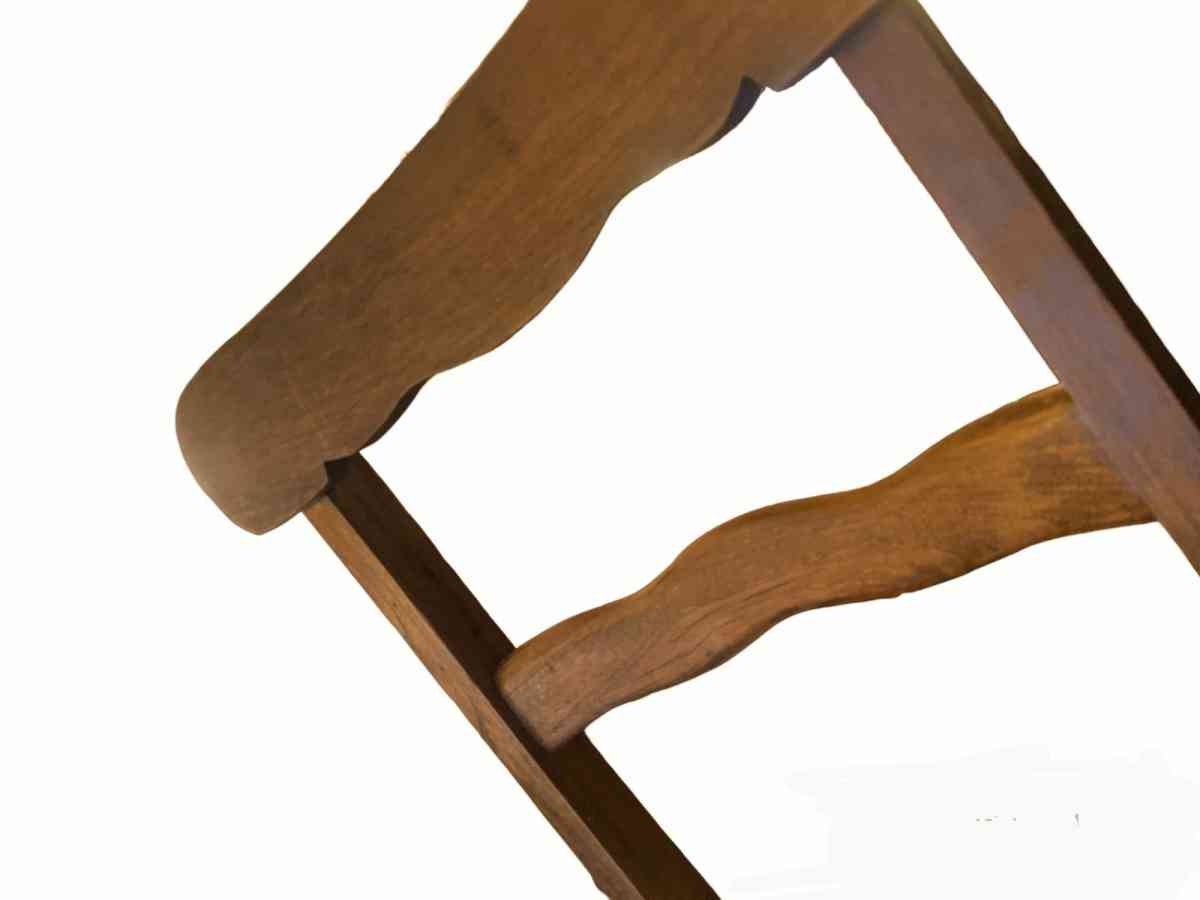 Vintage Ladderback Walnut Dining Chair - San Diego, California - FleaMarketBay