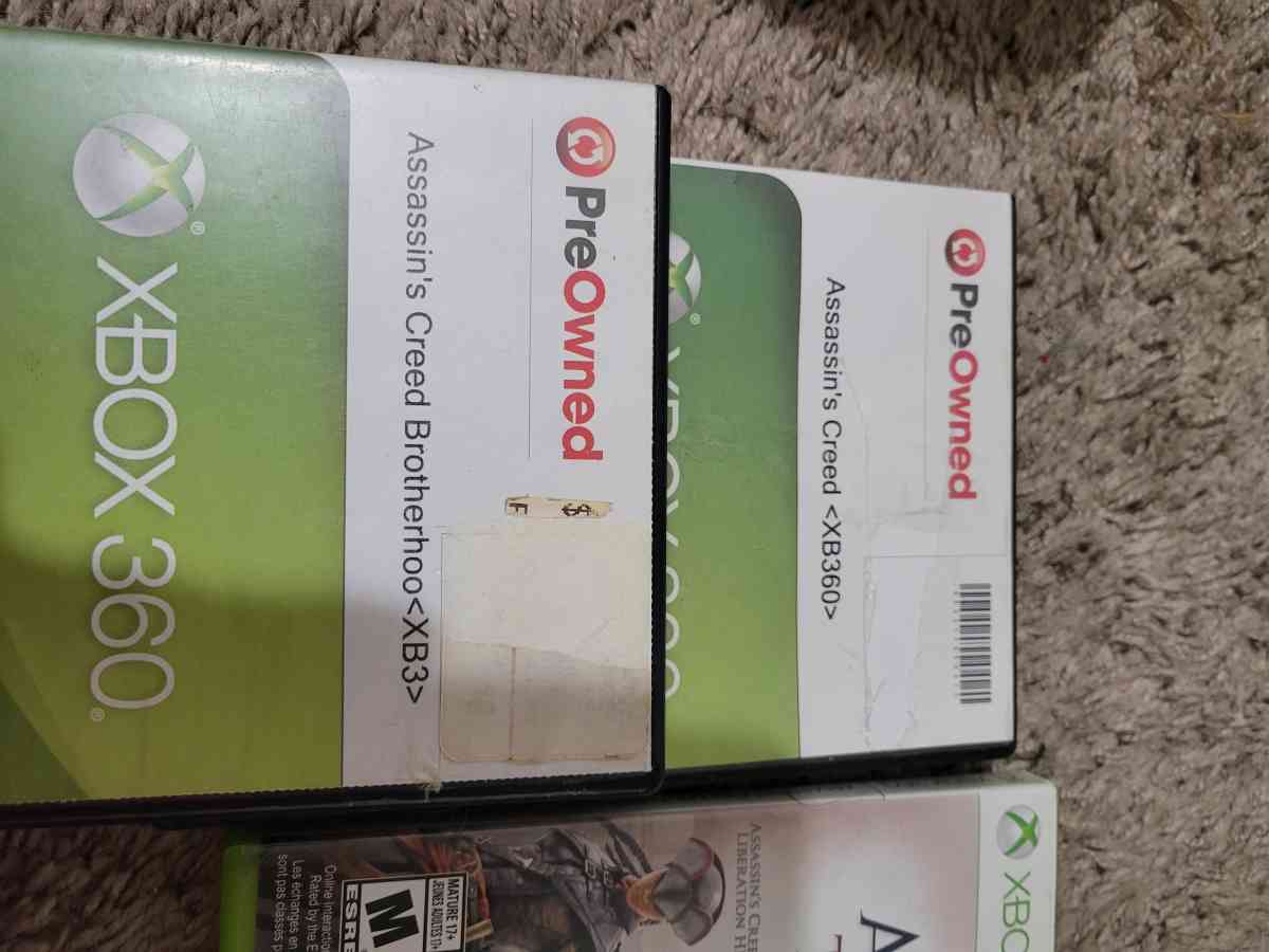 assassins creed bundle xbox 360 - Mequon, Wisconsin - FleaMarketBay