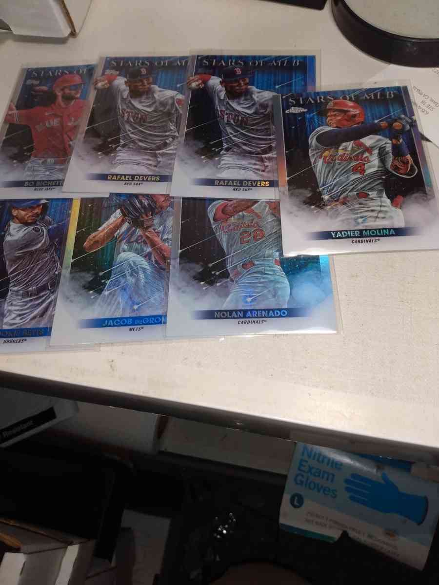 2022 Topps parallel cards 7 card lot stars of MLB - Alicia, Arkansas