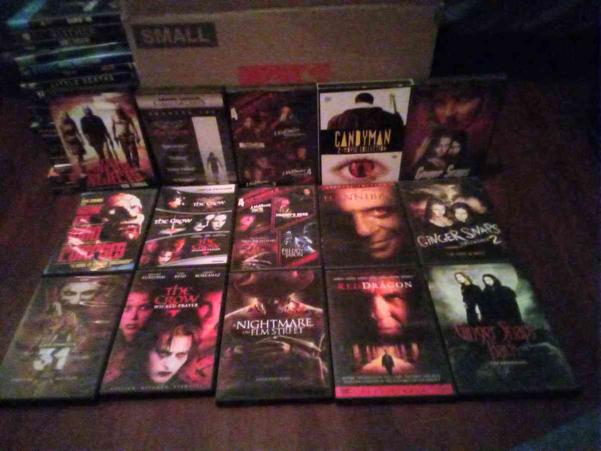 horror movie collections - Ceres, California - FleaMarketBay