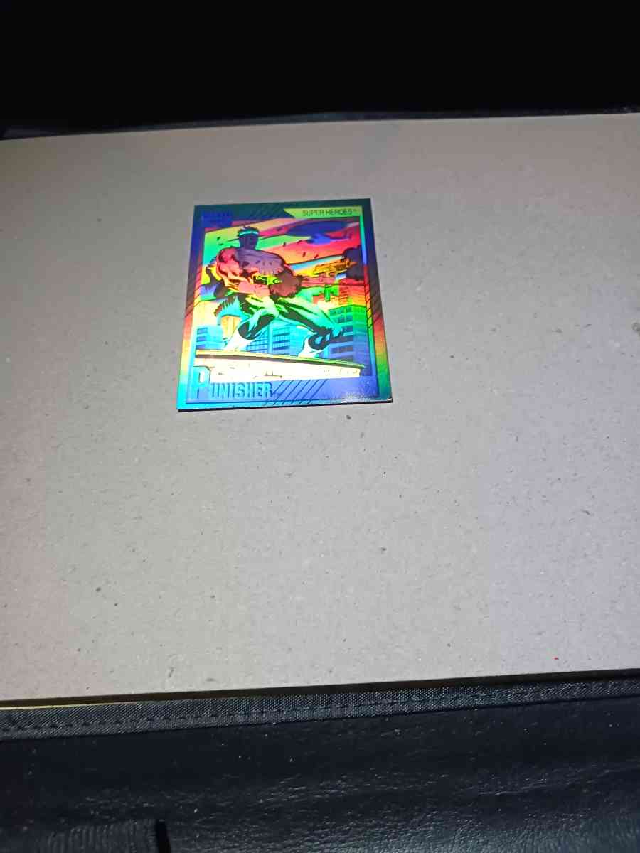 5 hologram 1991 marvel cards - Columbia, Tennessee - FleaMarketBay