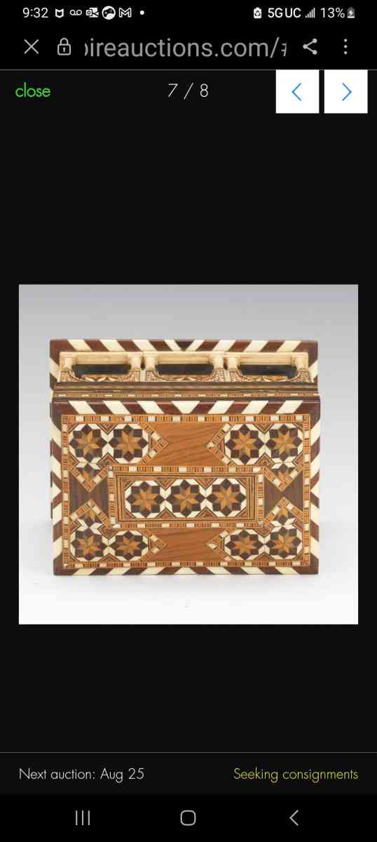 arabesque jewelry cask - Nashville, Tennessee - FleaMarketBay