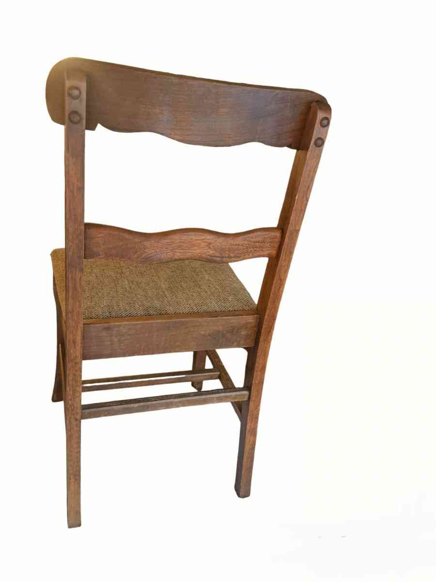 Vintage Ladderback Walnut Dining Chair - San Diego, California - FleaMarketBay