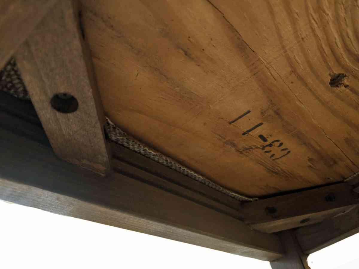 Vintage Ladderback Walnut Dining Chair - San Diego, California - FleaMarketBay