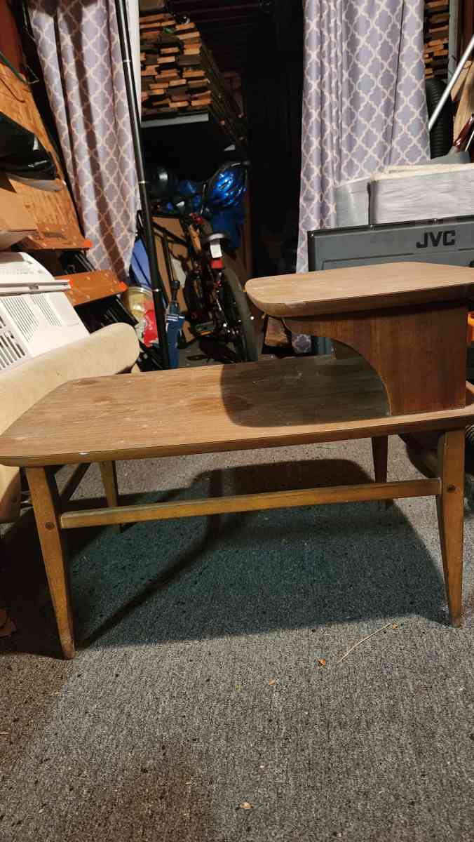 Modern Teak End Table - Hawley, Pennsylvania - FleaMarketBay