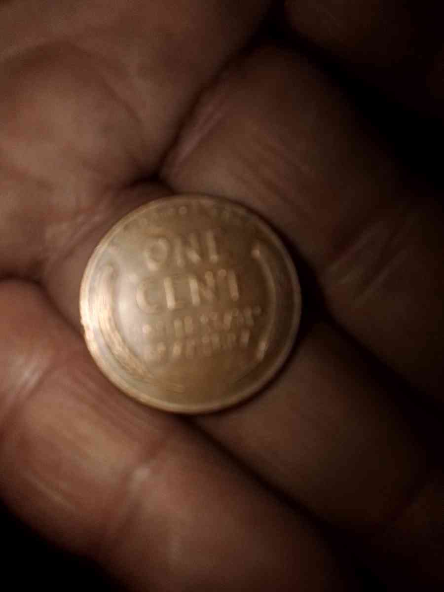 1957 d wheat penny with obverse error on the b on liberty - Salinas, California - FleaMarketBay