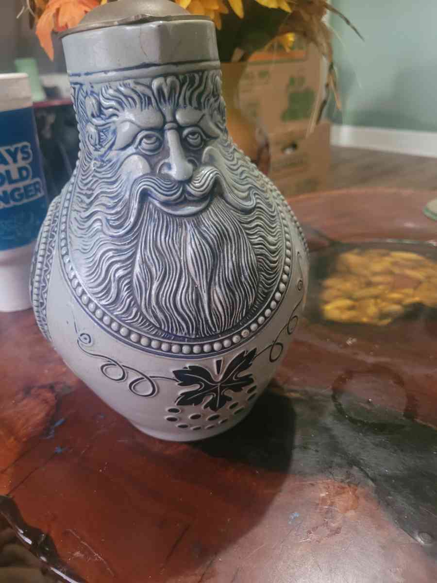 Vintage German Wine Stein