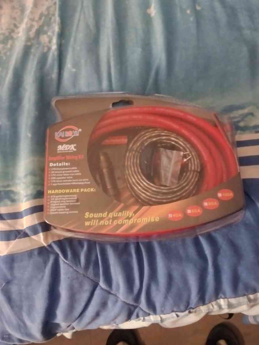 4 Gauge Amp Wiring Kit - Reidsville, North Carolina - FleaMarketBay