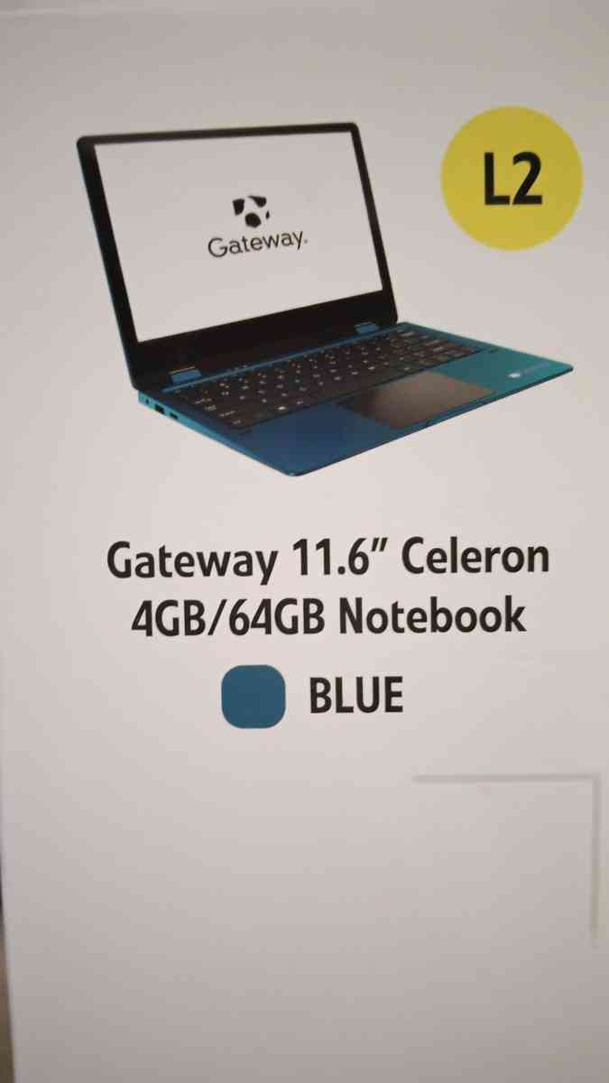Gateway Celeron 11IN Notebook Blue - Livingston, Texas - FleaMarketBay