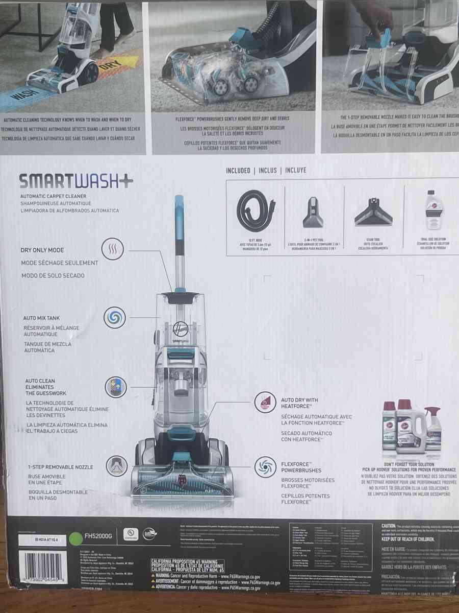 Hoover Smartwash Automatic Carpet Cleaner - Far Rockaway, New York - FleaMarketBay