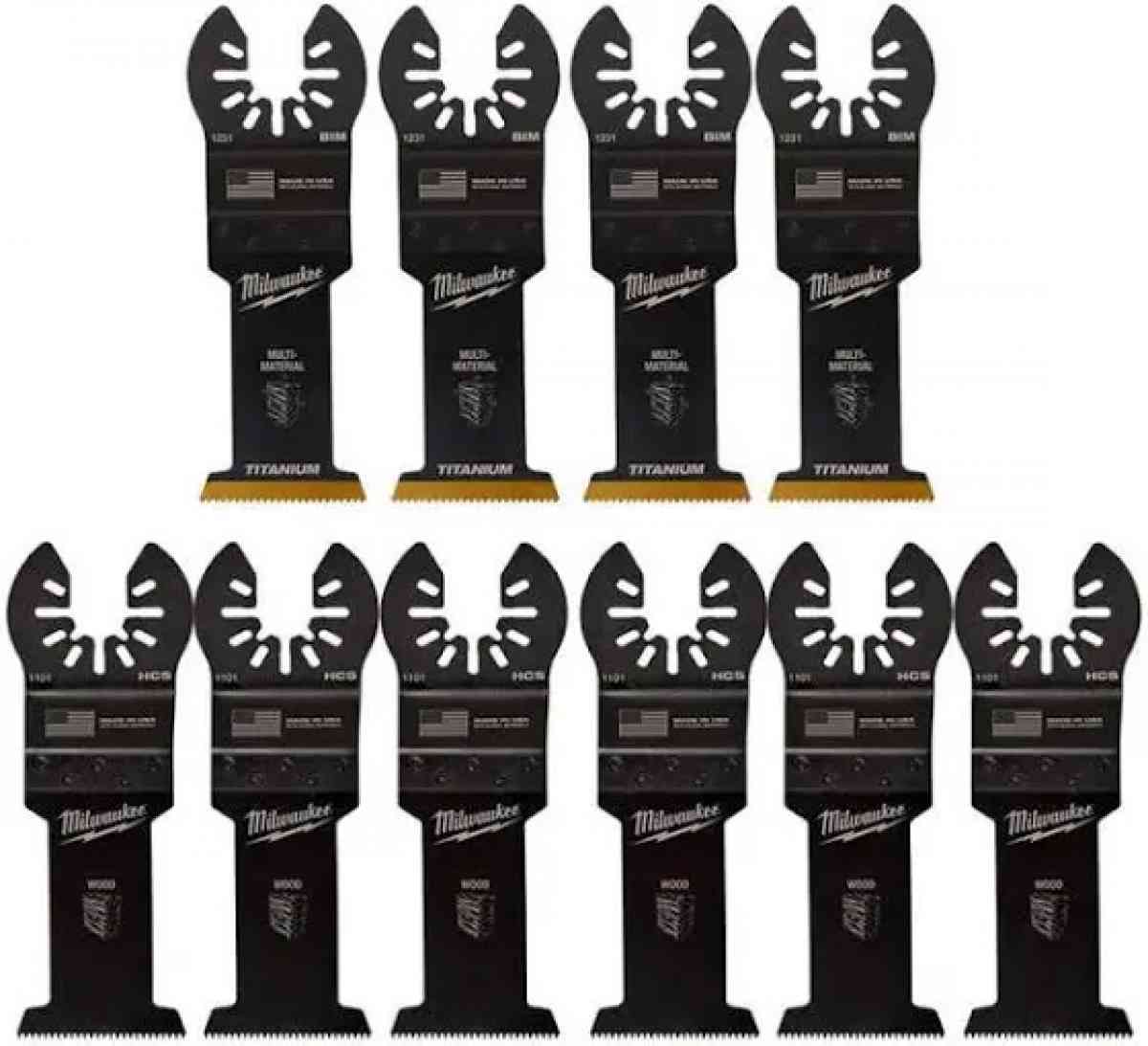 Milwaukee 10pk of oslating blades - Kissimmee, Florida