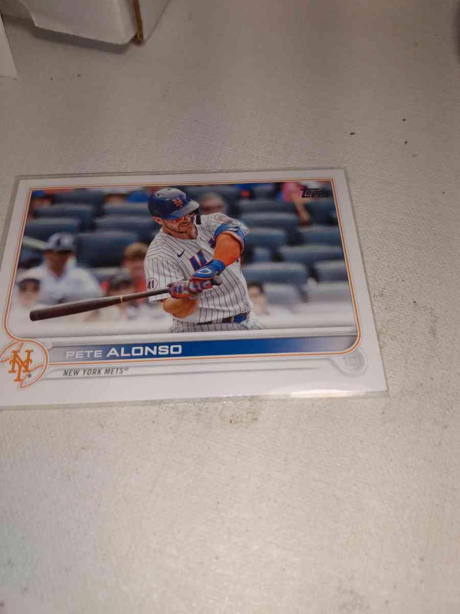 2022 Topps Pete Alonso - Alicia, Arkansas