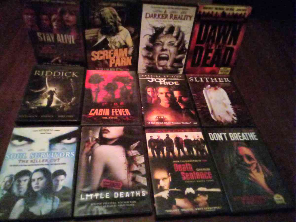 horror dramas and action movies - Ceres, California - FleaMarketBay