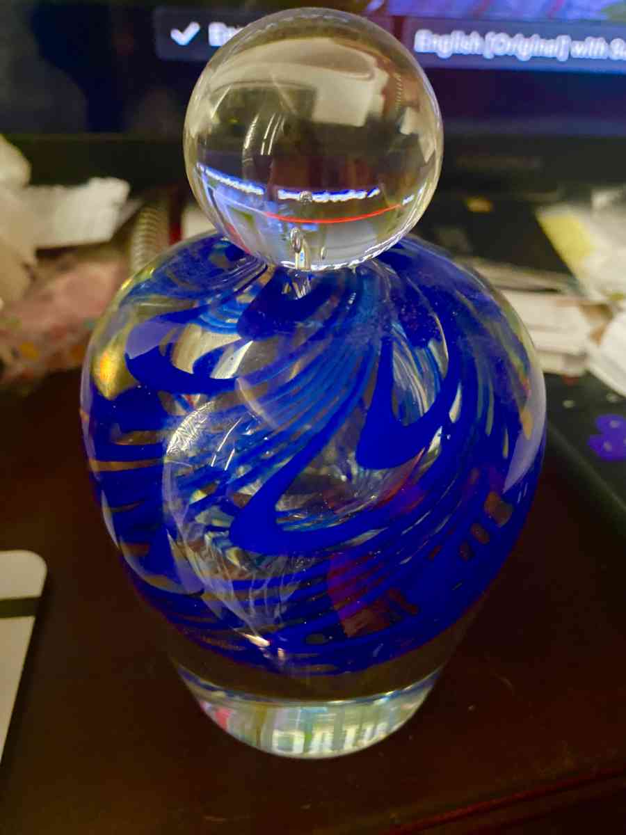 Beautiful hand blown Crystal - Claremont, California