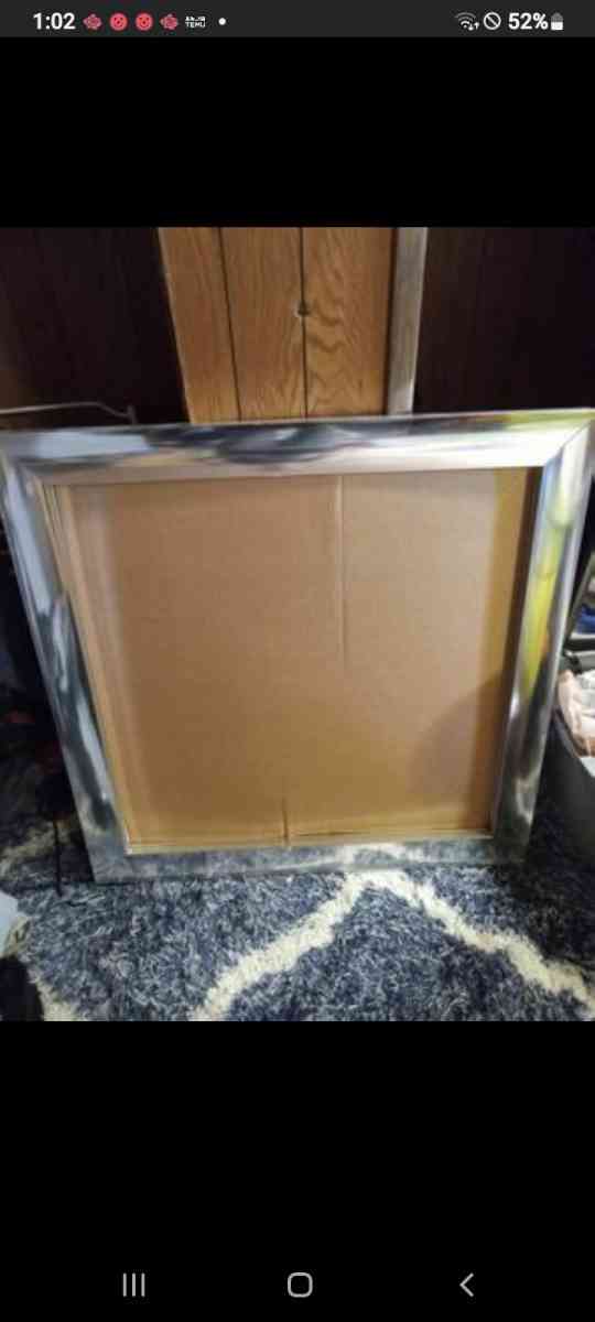 Large Metal Picture Frame - Manteno, Illinois