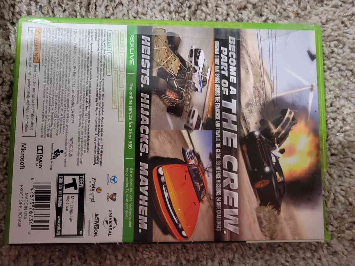 fast and furious xbox 360 - Mequon, Wisconsin - FleaMarketBay