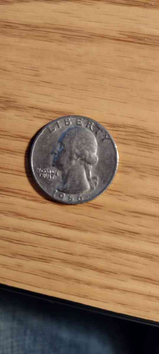 1960 quarter no mint mark - Cincinnati, Ohio