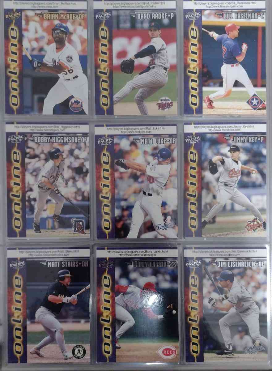 lot of 36 raw baseball cards - Magna, Utah - FleaMarketBay