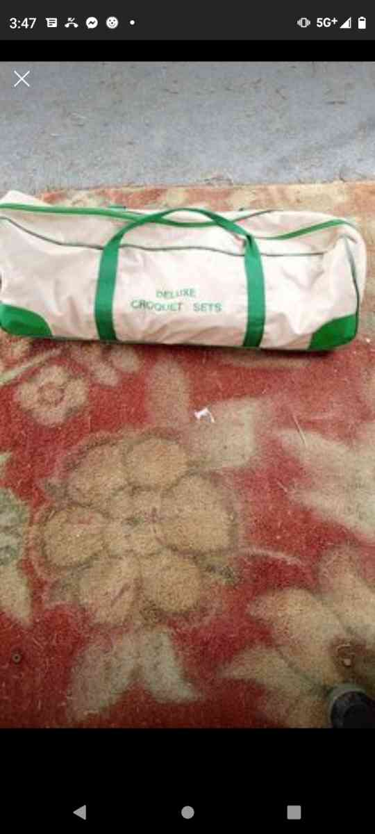 Deluxe Croquet Set - Manteno, Illinois