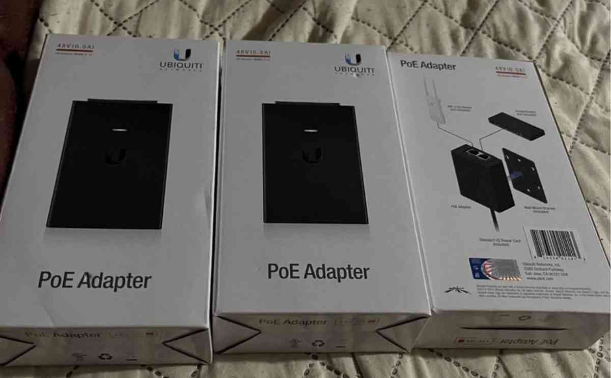 50V PoE Adapter with Gigabit LAN Port - Dallas, Texas