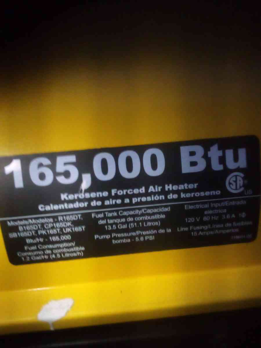 torpedo heater - Saint Louis, Missouri