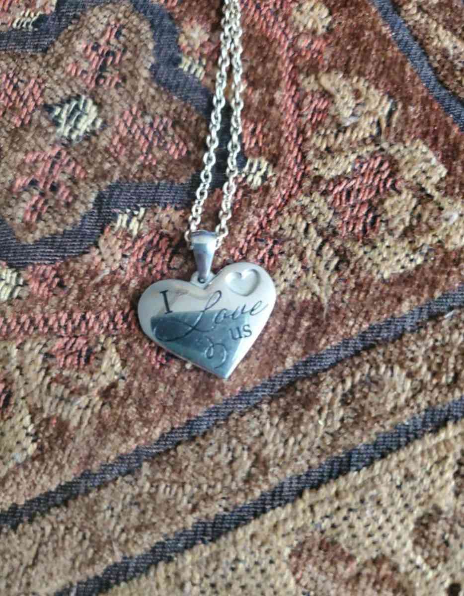 I Love Us Heart Shaped Necklace - Cross Hill, South Carolina