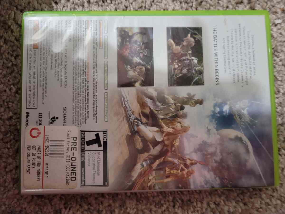 final fantasy xlll - Mequon, Wisconsin - FleaMarketBay