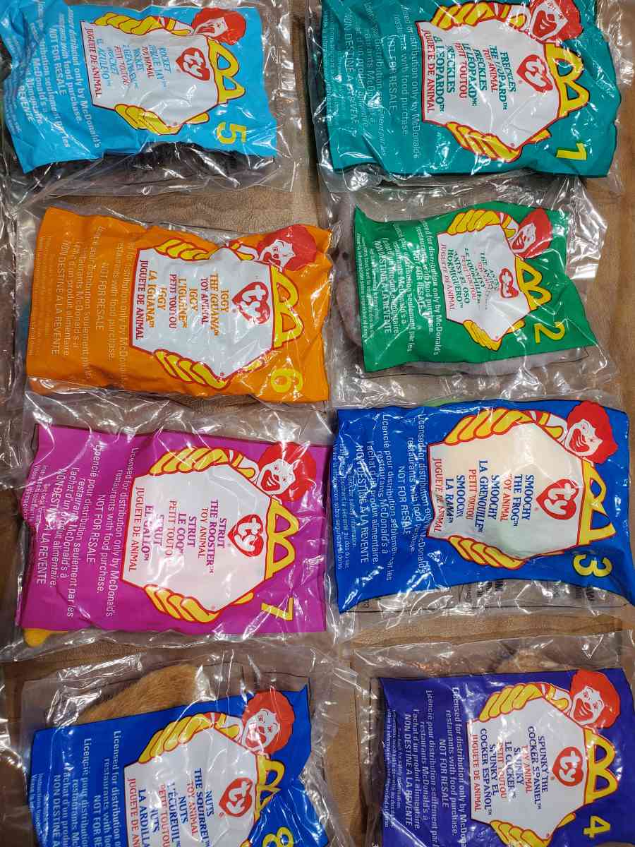 teeney beanie babies complete set Collectible - Marion, Ohio - FleaMarketBay