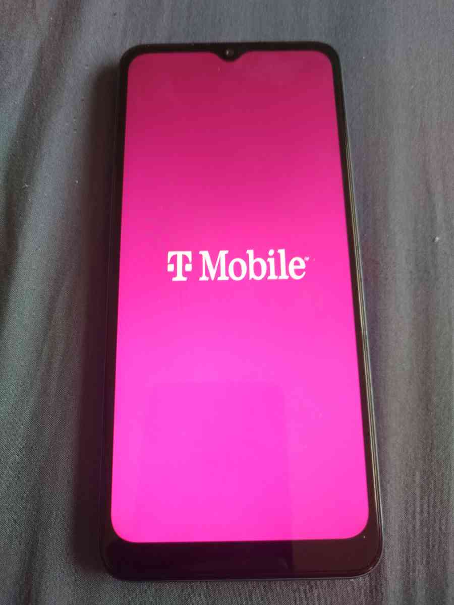 TMobile revvl 6 5G cellphone with charger cord and protector - Sicklerville, New Jersey - FleaMarketBay