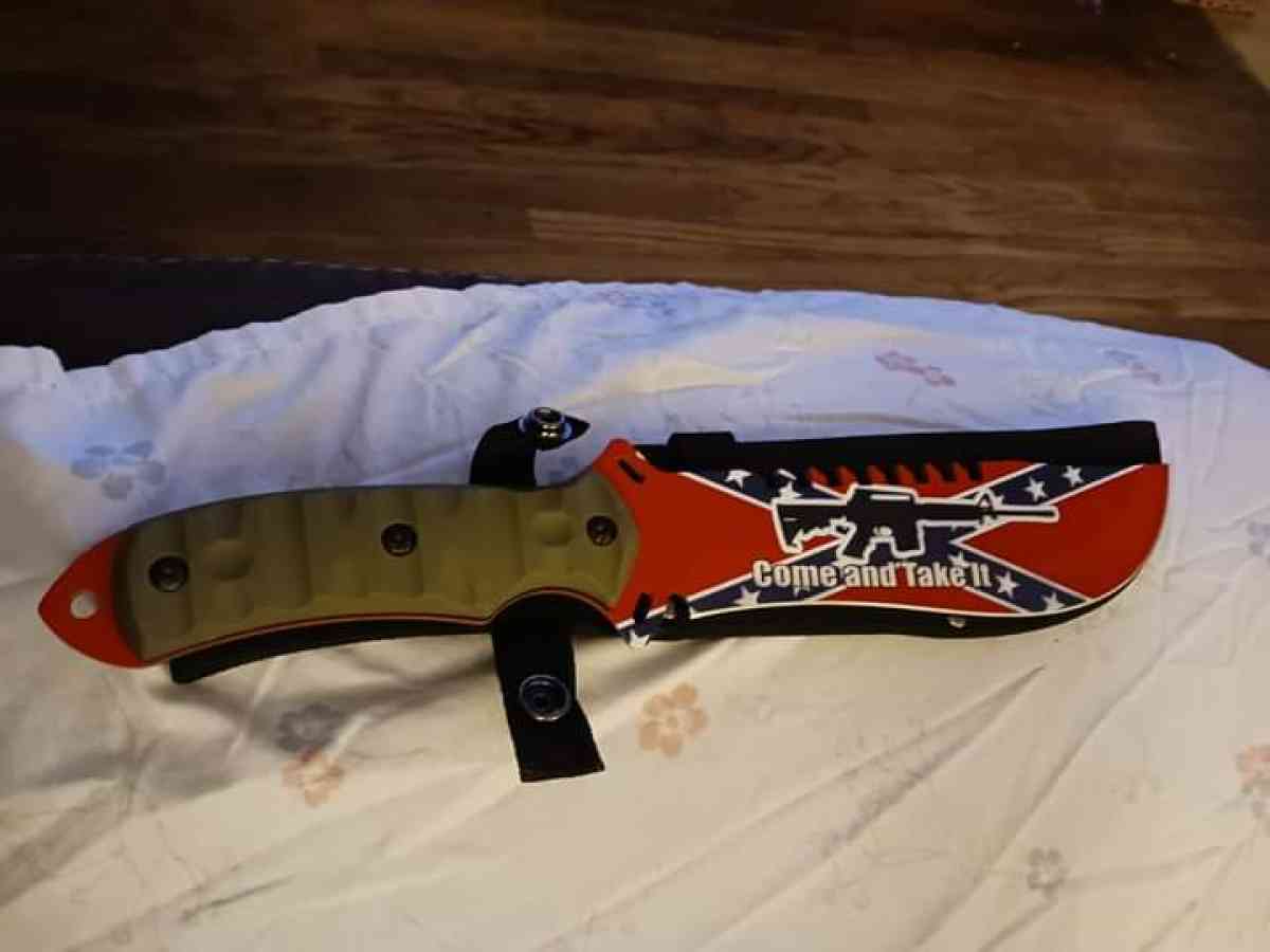 Come And Take It Rebel Knife New - Indianapolis, Indiana