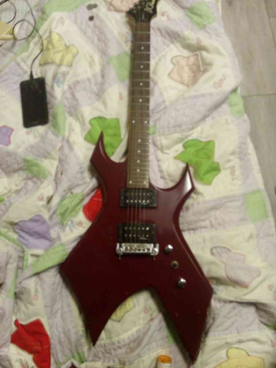 bc rich warlock bronze series guitar