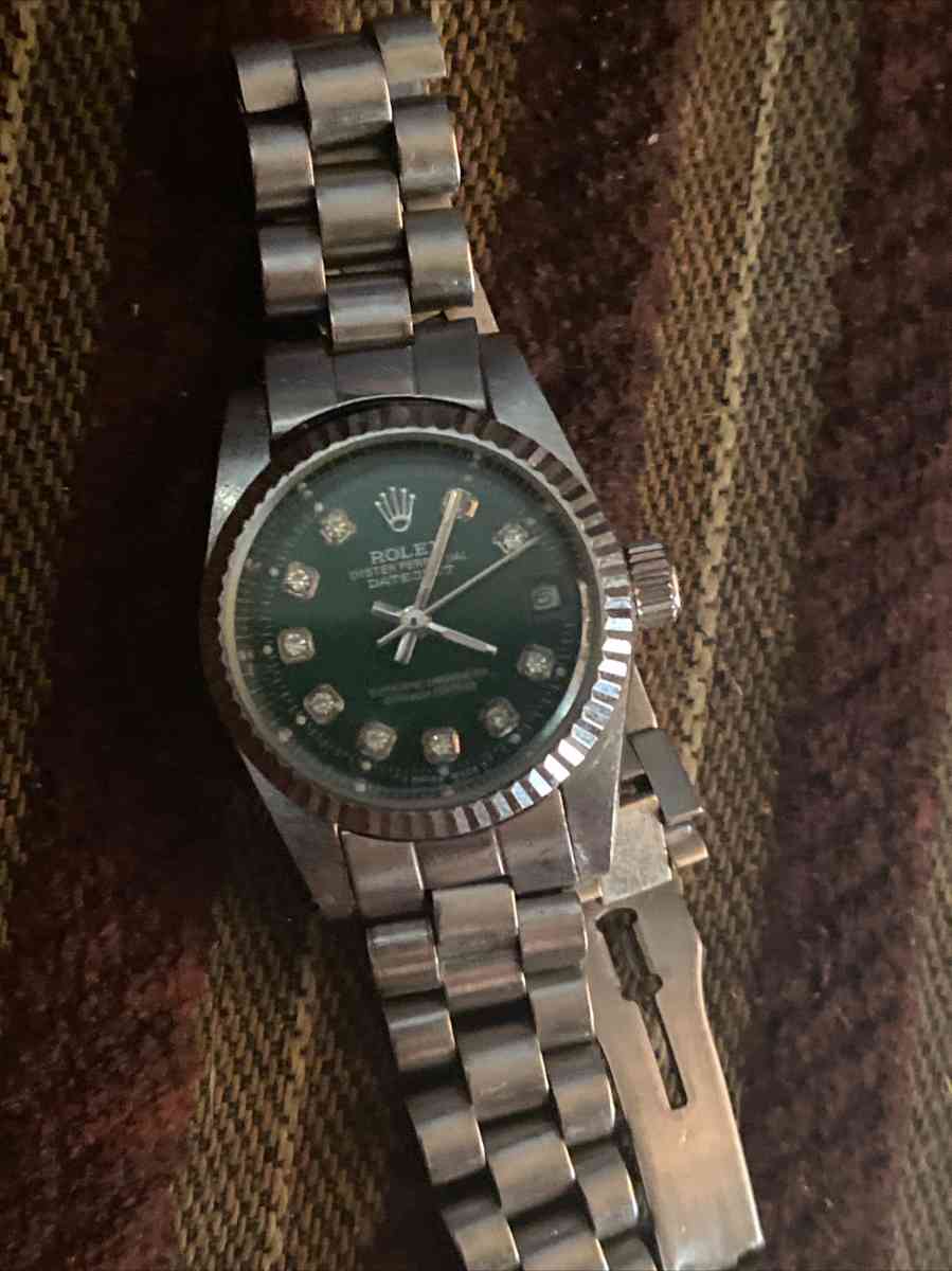 oyster perpetual datejust 18 karat white gold Rolex - Gruetli Laager, Tennessee - FleaMarketBay