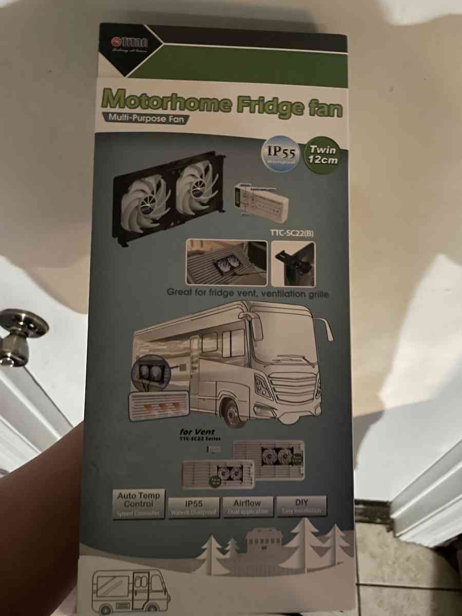 Motorhome Fridge Fan Multi Purpose Fan NEGOTIATION PRICE - Pasadena, Texas