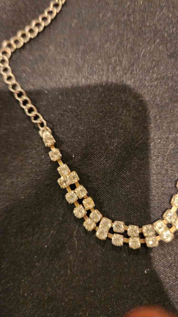 Double Row of Cubic Zirconia - Hawley, Pennsylvania - FleaMarketBay