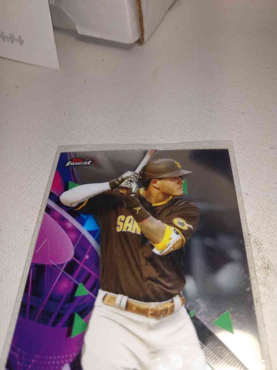 2021 Topps finest Manny Machado - Alicia, Arkansas