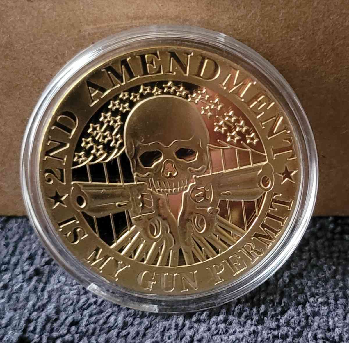 Second Ammendment Coin - Iowa City, Iowa - FleaMarketBay