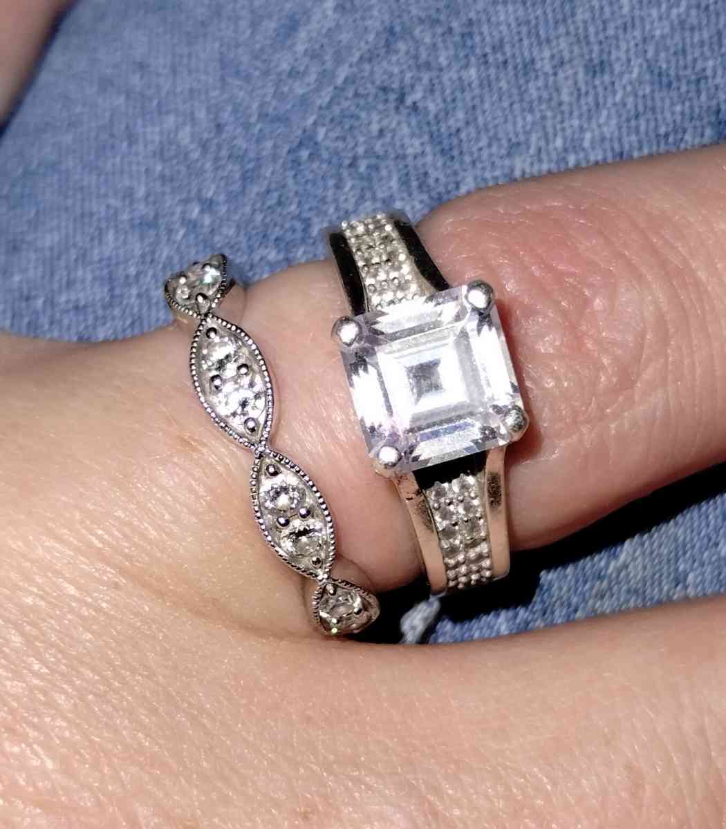 2 karet dimon ring set - Easley, South Carolina - FleaMarketBay