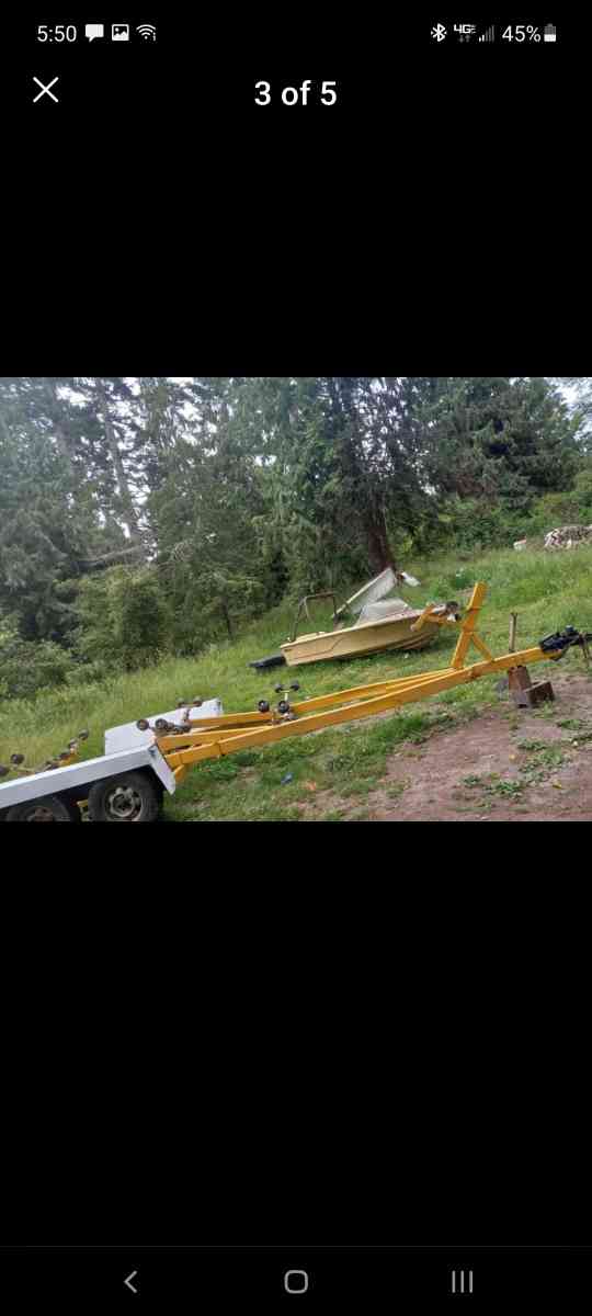 23 Ft Boat Trailer - Port Angeles, Washington - FleaMarketBay