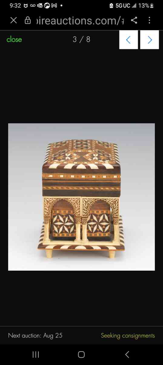 arabesque jewelry cask - Nashville, Tennessee - FleaMarketBay