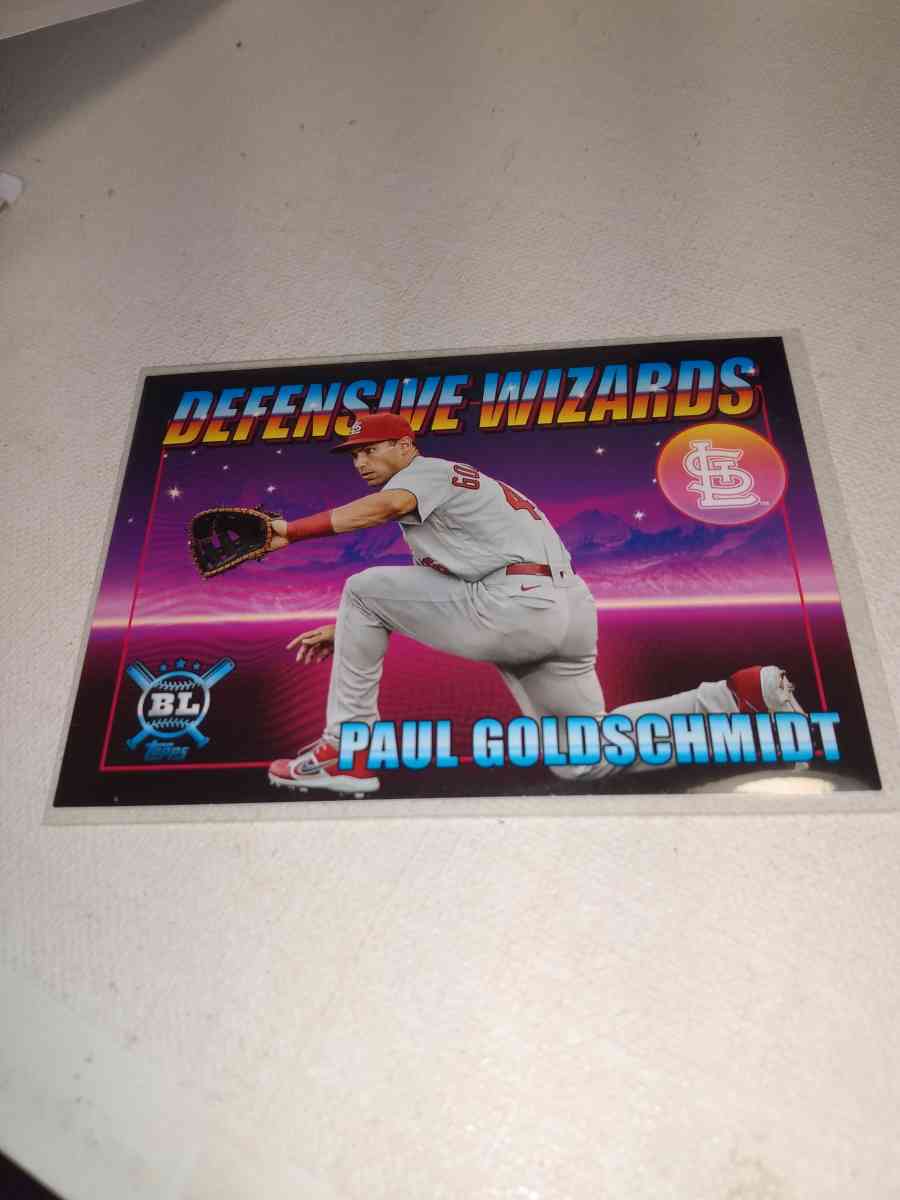 2021 Topps Big League Paul Goldschmidt - Alicia, Arkansas - FleaMarketBay