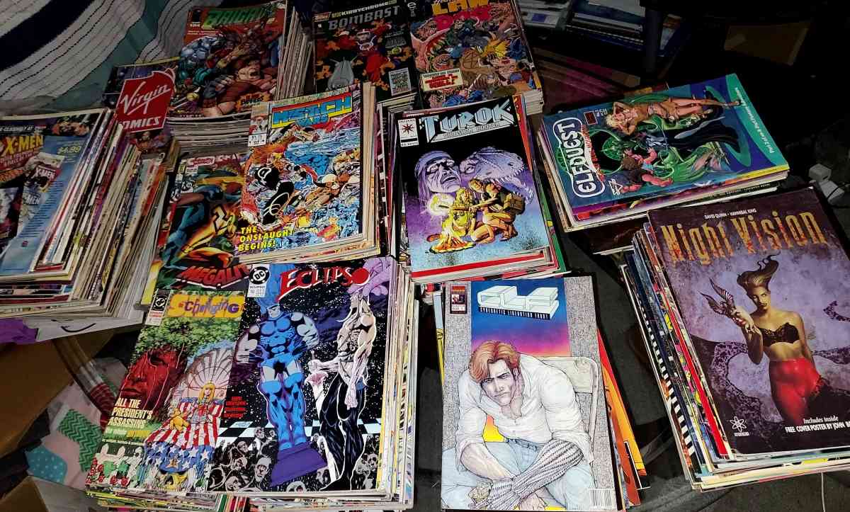 over 500 plus comic book collection new condition80s and 90s - Sebring, Florida - FleaMarketBay
