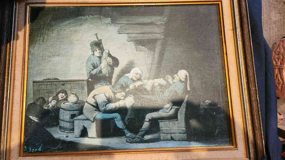 peasants singing by Peter de Toole - Hawley, Pennsylvania