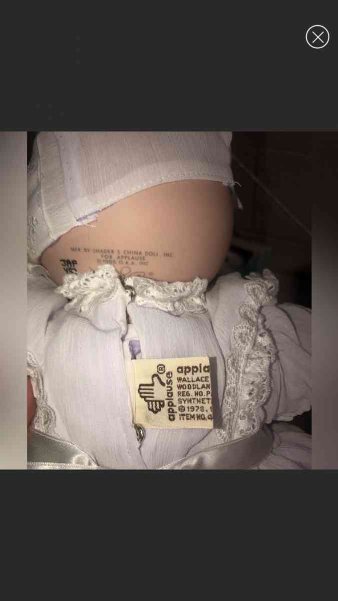 1985 Cabbage Patch Porcelain Doll I Jennifer Alice - Jeffersonville, Indiana - FleaMarketBay