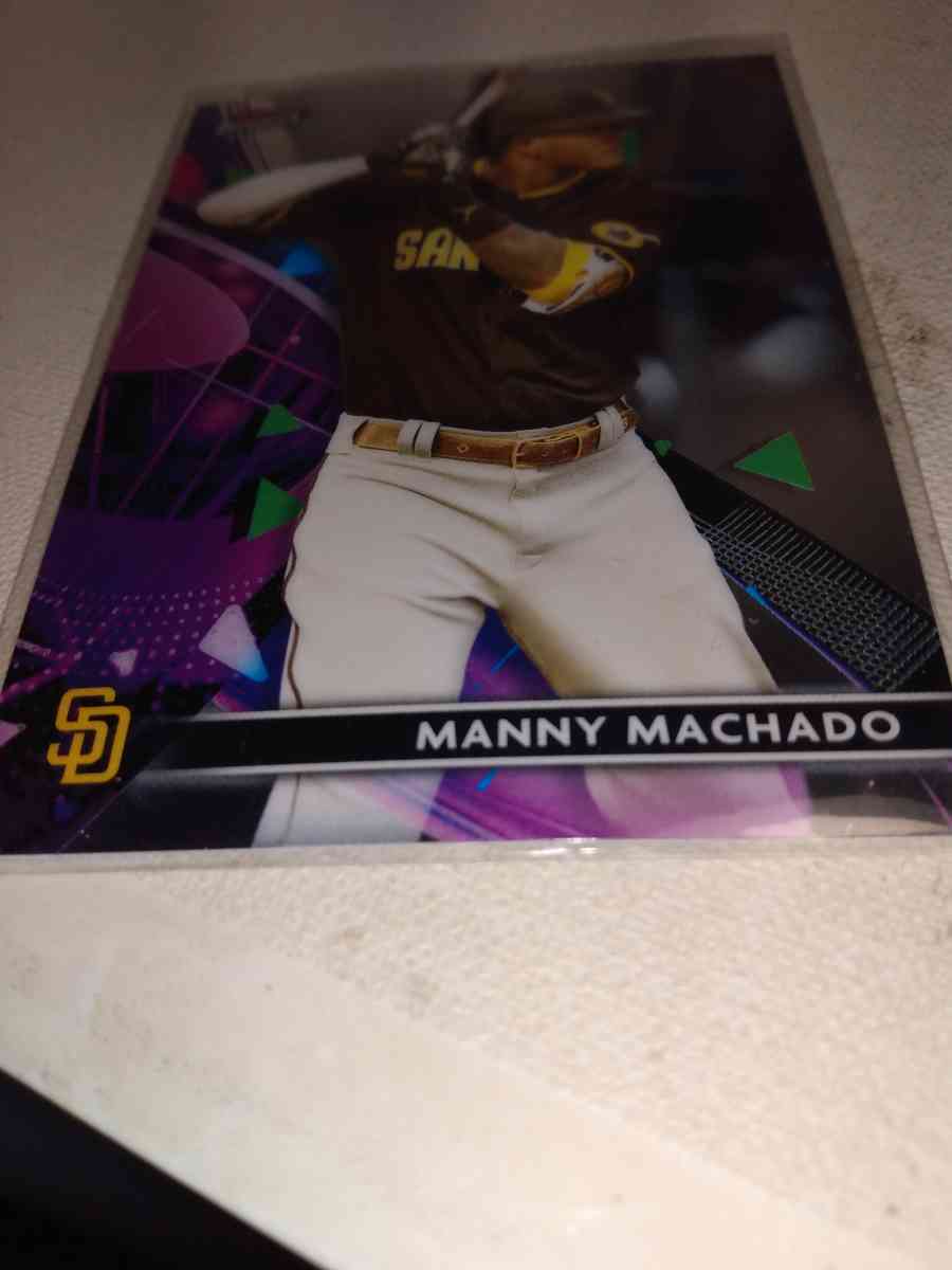 2021 Topps finest Manny Machado - Alicia, Arkansas - FleaMarketBay