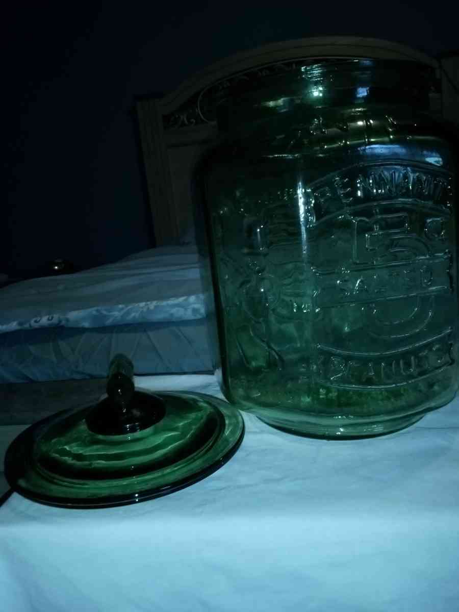 Planters Peanut jar - Pilot Mountain, North Carolina - FleaMarketBay